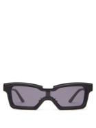 Matchesfashion.com Kuboraum - E10 Square Acetate Sunglasses - Mens - Black