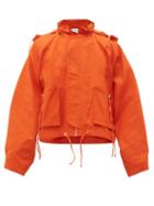 Matchesfashion.com Ambush - Oversized Cotton-canvas Jacket - Mens - Orange