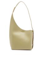 Matchesfashion.com Aesther Ekme - Demi Lune Leather Bucket Bag - Womens - Green