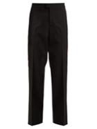 Wales Bonner Side-stripe Stretch-wool Trousers