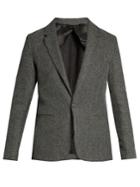 Lanvin Notch-lapel Cotton-knit Blazer