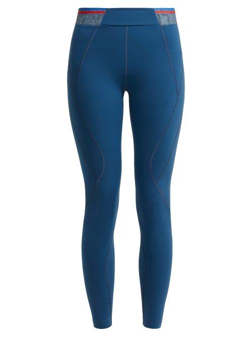 Matchesfashion.com Lndr - Marvel Technical Stretch Leggings - Womens - Blue