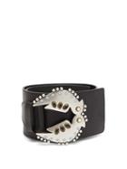 Matchesfashion.com Isabel Marant - Yona Studded Leather Belt - Womens - Black