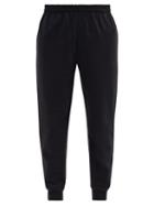 Matchesfashion.com Vetements - Logo-embroidered Cotton-blend Track Pants - Mens - Black