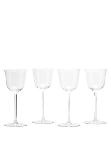 Unisex Homeware Serax - X Ann Demeulemeester Set Of Four Wine Glasses - Clear