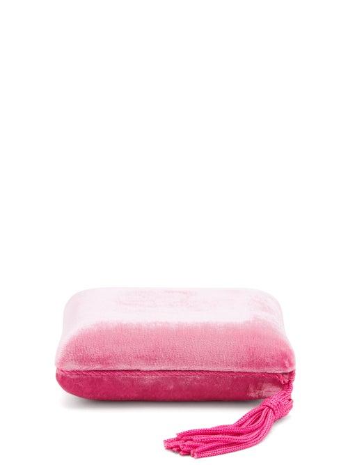 Matchesfashion.com Sophie Bille Brahe - Small Velvet Jewellery Box - Womens - Pink