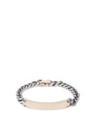 Matchesfashion.com Hum - Brushed Gold And Sterling Silver Bracelet - Womens - Silver Gold