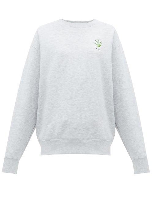 Matchesfashion.com Raey - X Cressida Jamieson Hope Sweatshirt - Womens - Grey