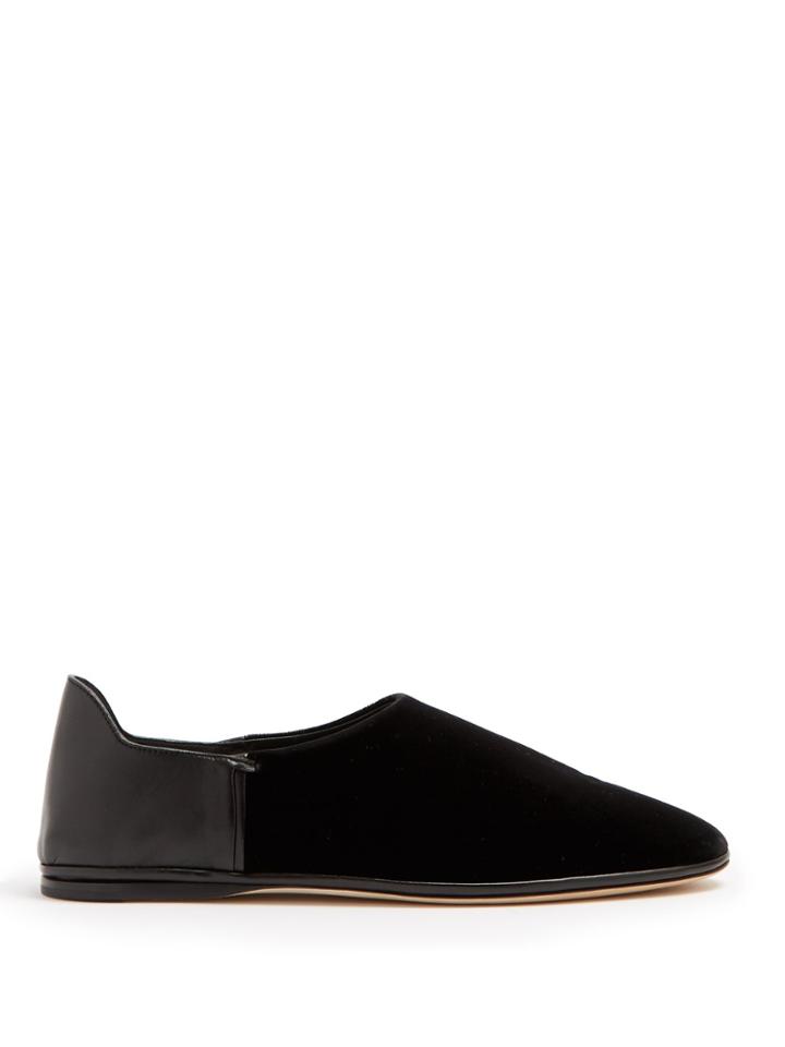 Saint Laurent Fes & Matt Baboosh Velvet Slipper