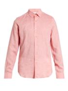 Paul Smith Point-collar Linen Shirt