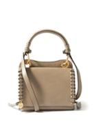 See By Chlo - Tilda Mini Leather And Suede Cross-body Bag - Womens - Grey