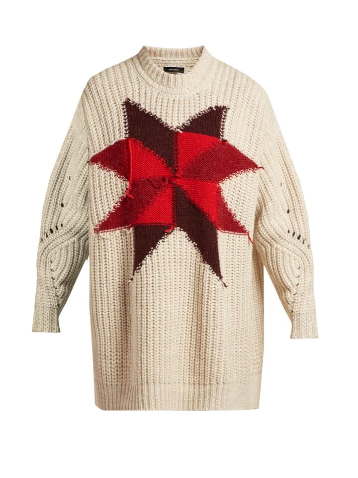Isabel Marant Hanoi Intarsia-knit Jumper