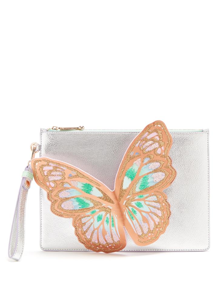 Sophia Webster Flossy Butterfly Pouch