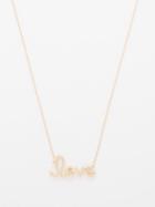 Sydney Evan - Love 14kt Gold Necklace - Womens - Yellow Gold