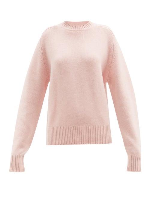 Extreme Cashmere - No. 202 Minus Stretch-cashmere Sweater - Womens - Pink