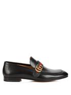 Gucci Donnie Gg Leather Loafers