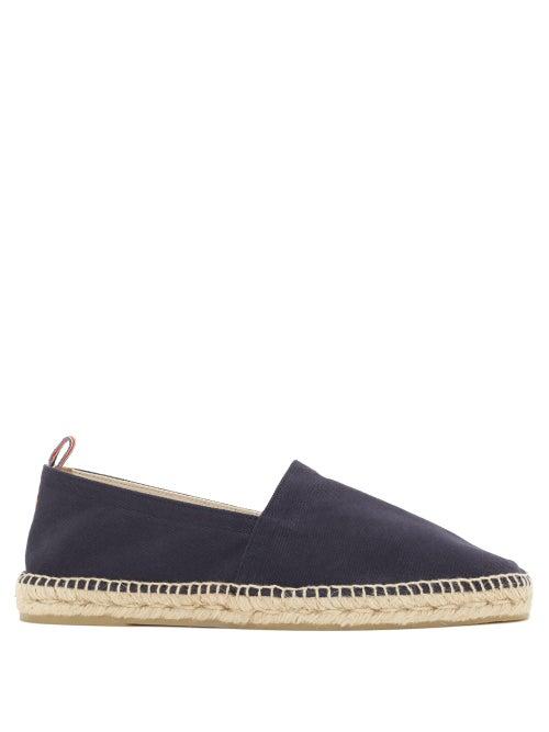 Matchesfashion.com Castaer - Classic Canvas Espadrilles - Mens - Navy
