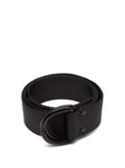 Matchesfashion.com Y-3 - D Ring Logo Belt - Mens - Black