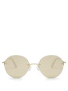Le Specs Bodoozle Round-frame Sunglasses