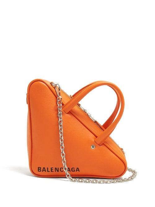 Matchesfashion.com Balenciaga - Triangle Duffle Xs Bag - Womens - Orange