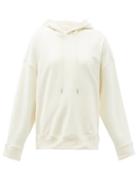 Matchesfashion.com Jil Sander - Dropped-shoulder Cotton-jersey Hooded Sweatshirt - Womens - Ivory