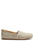 Mulo Linen Loafers