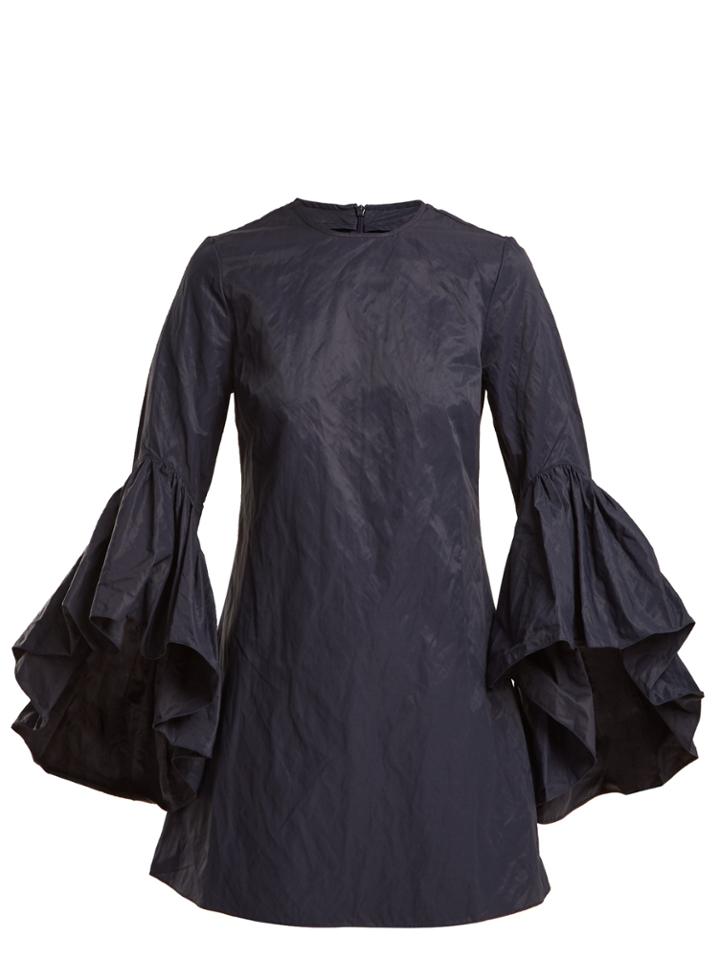 Marques'almeida Oyster Bell-sleeve Cotton Dress