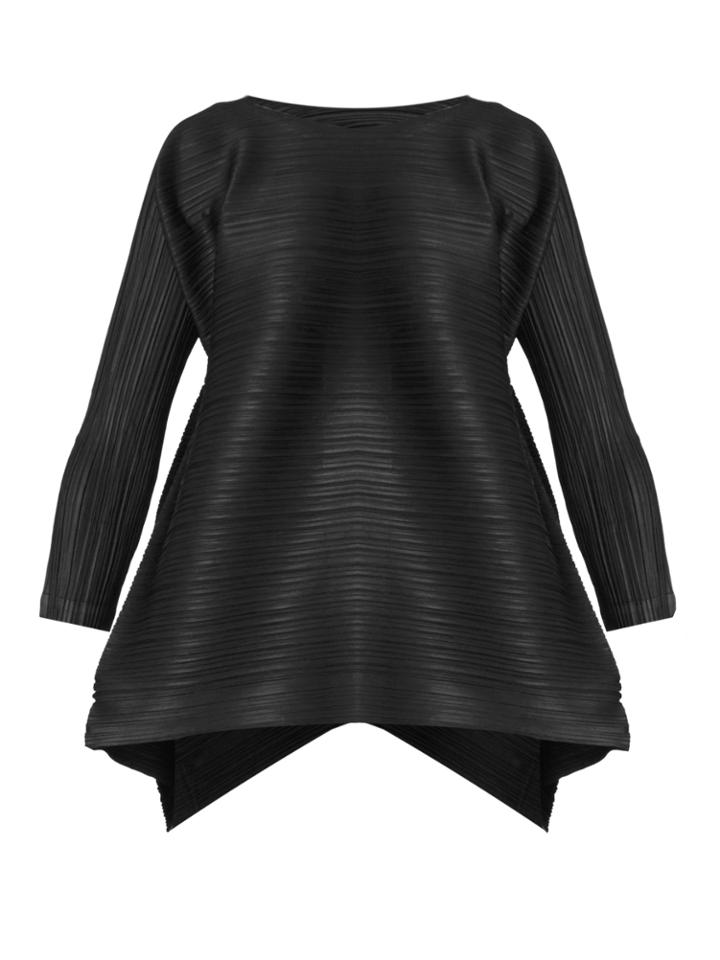 Pleats Please Issey Miyake Giza Giza Pleated Top