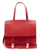 Matchesfashion.com Mansur Gavriel - Leather Satchel Shoulder Bag - Womens - Red