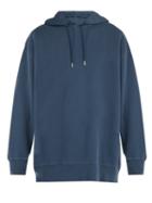 Matchesfashion.com Acne Studios - Fala Wash Cotton Hooded Sweatshirt - Mens - Blue