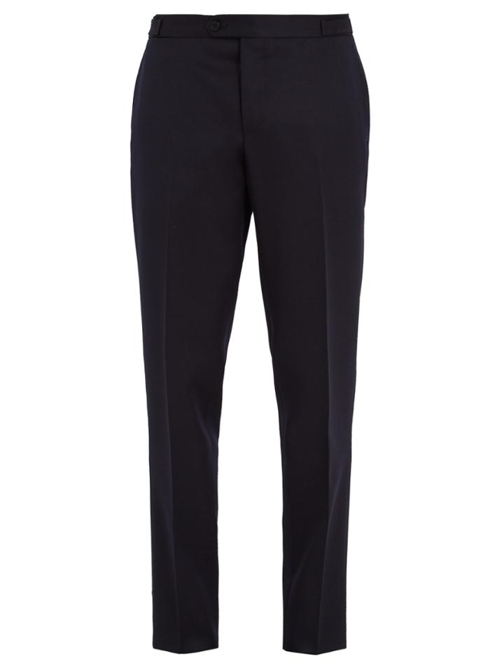 Thom Sweeney Brook Slim-leg Wool Trousers