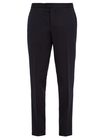 Thom Sweeney Brook Slim-leg Wool Trousers
