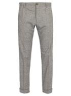 Matchesfashion.com J.w. Brine - New Marshall Straight Leg Wool Blend Trousers - Mens - Light Grey