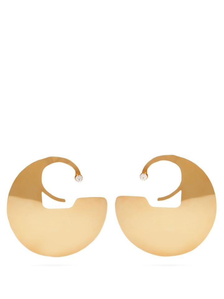 Colville Crystal-embellished Circle Earrings