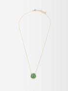 Bottega Veneta - Enamel Pendant & Gold-plated Necklace - Mens - Green