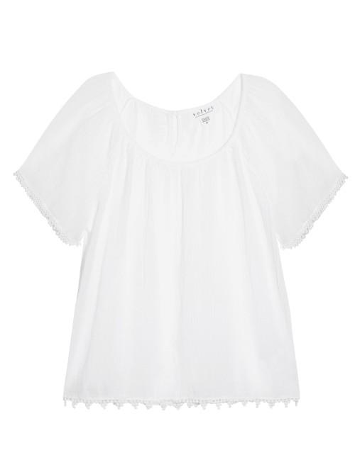 Velvet By Graham & Spencer Buttercup Cotton Top
