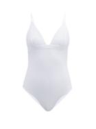 Matchesfashion.com Casa Raki - Maggie Swimsuit - Womens - White