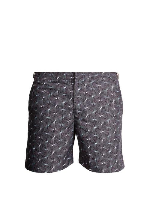 Matchesfashion.com Orlebar Brown - Bulldog Astera Print Swim Shorts - Mens - Multi