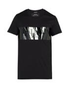 Matchesfashion.com Balmain - Laminated Logo T Shirt - Mens - Black