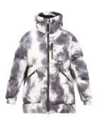 Matchesfashion.com 2 Moncler 1952 - Joele Tie Dye Down Coat - Mens - Grey