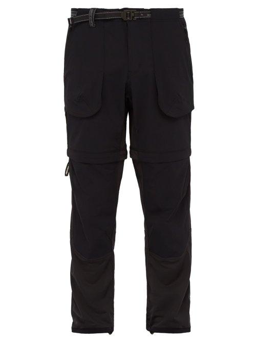 Matchesfashion.com And Wander - Belted Technical Trousers - Mens - Black