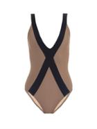 Zeus + Dione Amorgos Bi-colour Swimsuit