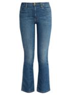 The Great The Nerd High-rise Cropped Kick-flare Jeans