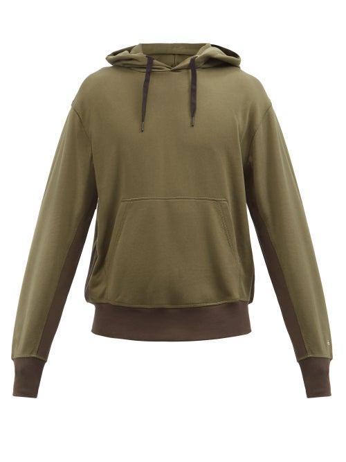 Rag & Bone - City Organic-cotton Jersey Hooded Sweatshirt - Mens - Khaki