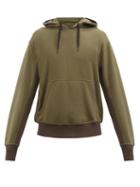 Rag & Bone - City Organic-cotton Jersey Hooded Sweatshirt - Mens - Khaki