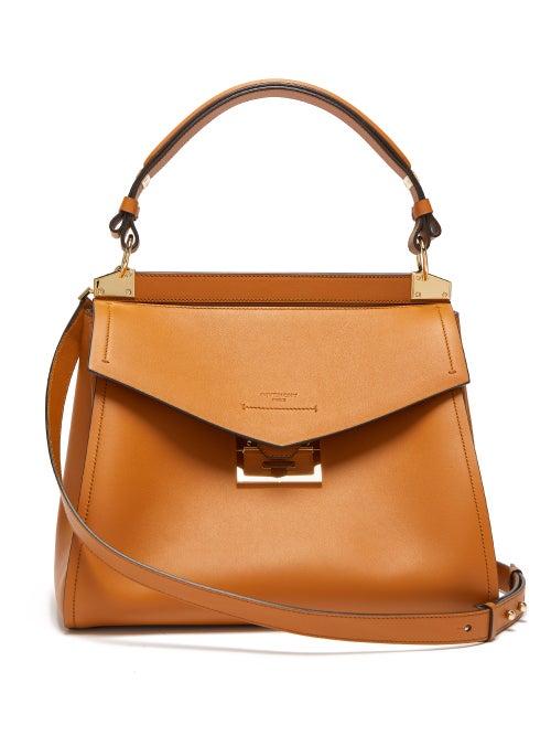 Matchesfashion.com Givenchy - Mystic Medium Leather Top Handle Bag - Womens - Tan