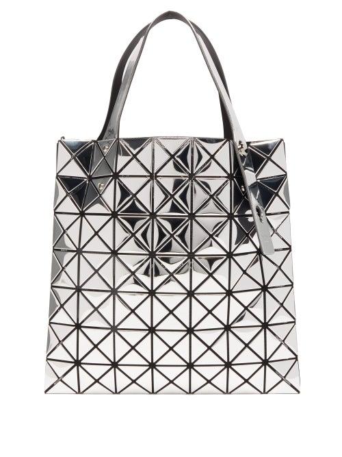 Matchesfashion.com Bao Bao Issey Miyake - Platinum Metallic Tote - Womens - Silver