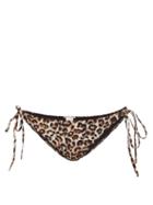 Matchesfashion.com Belize - Lacy Leopard-print Bikini Briefs - Womens - Leopard