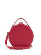 Matchesfashion.com Nico Giani - Tunilla Mini Matte Leather Circle Bag - Womens - Pink
