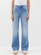 Isabel Marant Toile - Belvira Flared Jeans - Womens - Light Blue